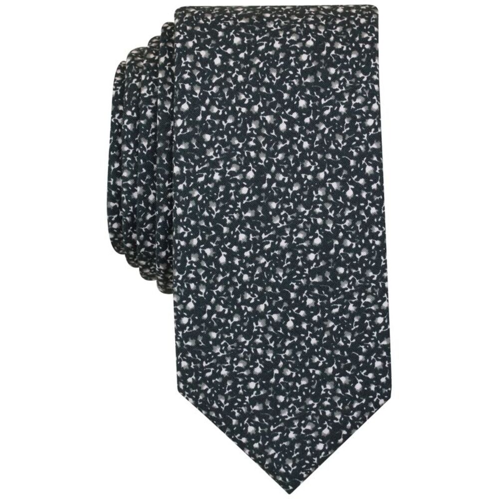 Bar III Mens Night Sky Floral Slim Tie